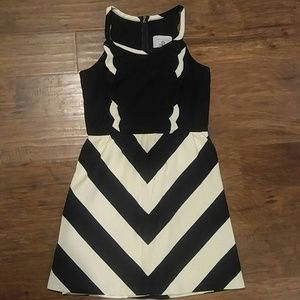 Judith March Chevron Dress